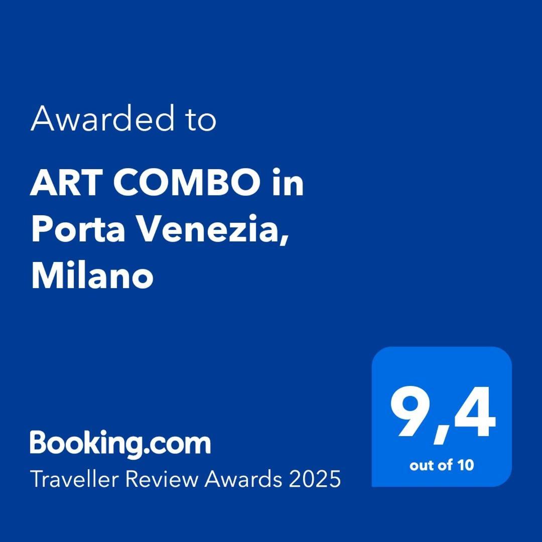 Art Combo In Porta Venezia, Milano 아파트 외부 사진